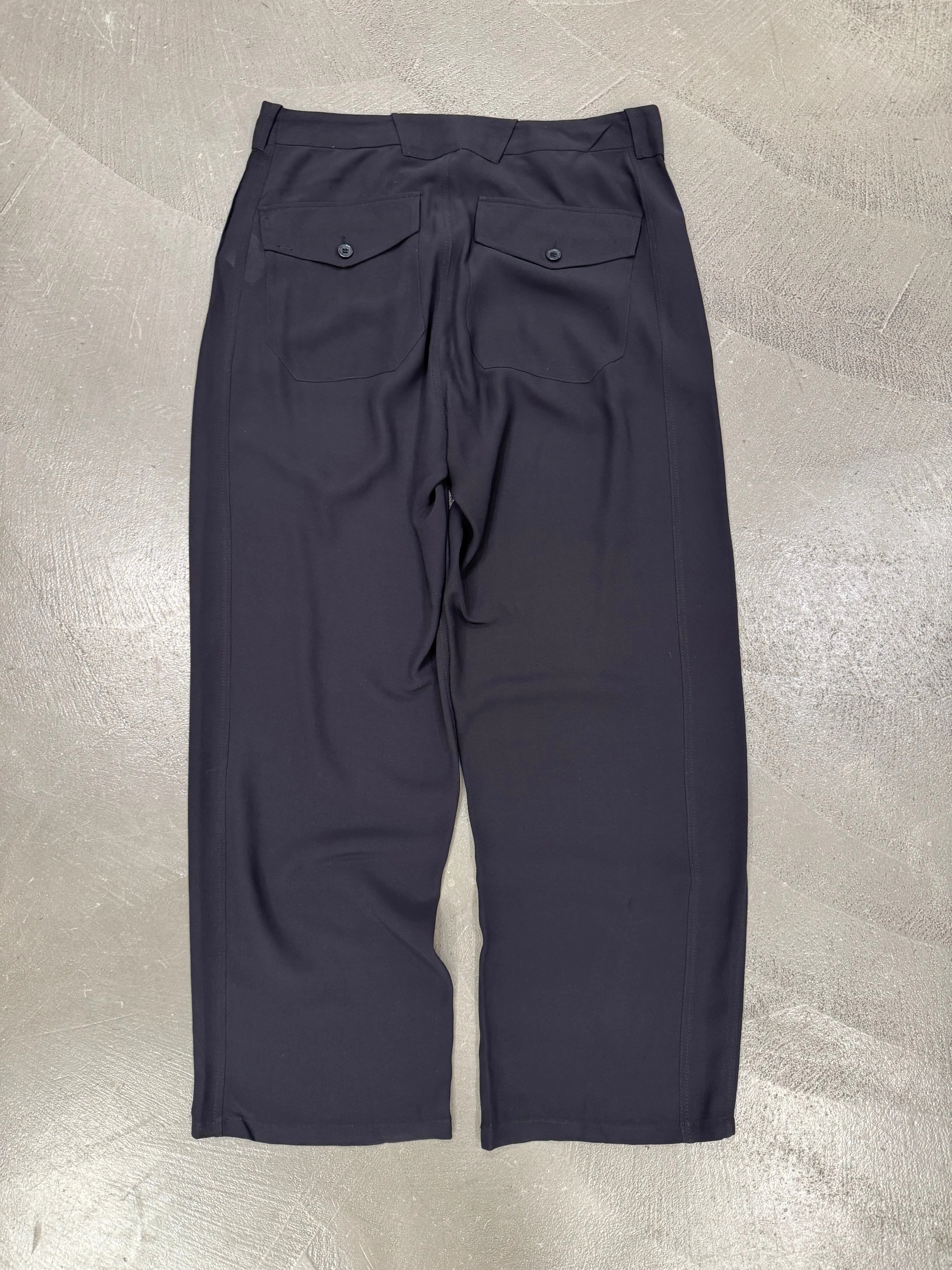 2000s Balenciaga tailored silk pants