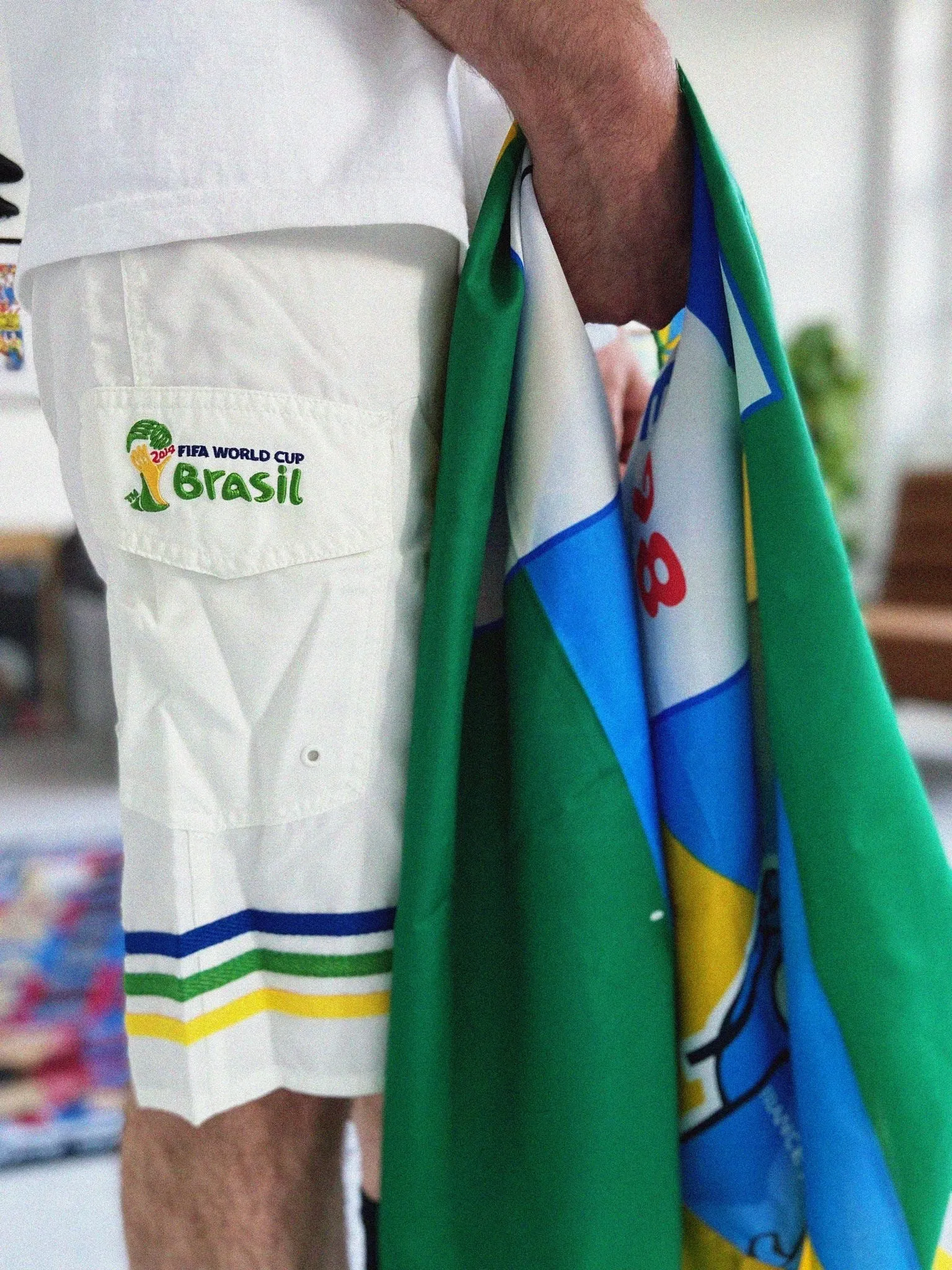 2014 BRAZIL *BNWT* ADIDAS WORLD CUP SHORTS (MULTIPLE SIZES) OE
