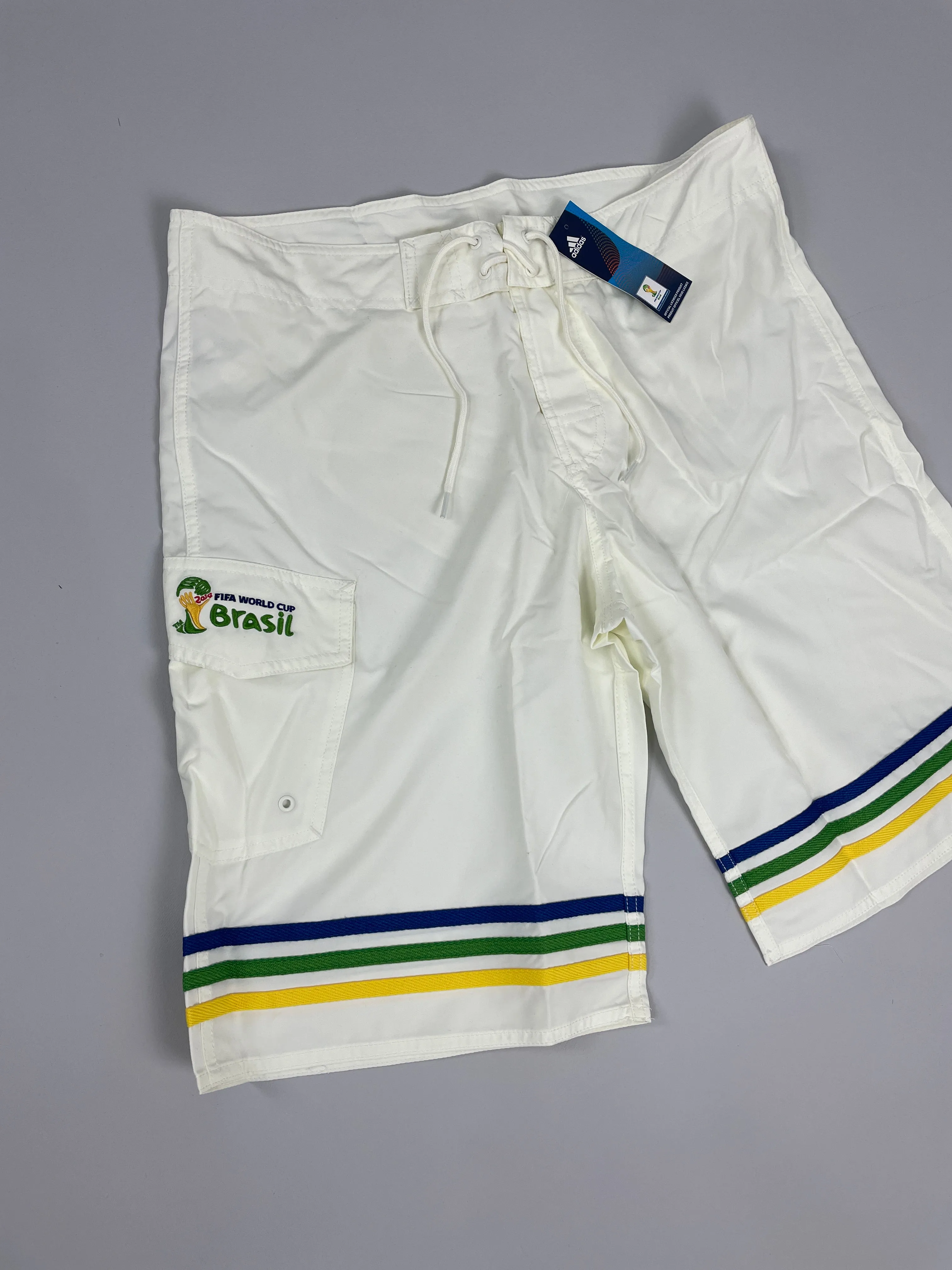 2014 BRAZIL *BNWT* ADIDAS WORLD CUP SHORTS (MULTIPLE SIZES) OE