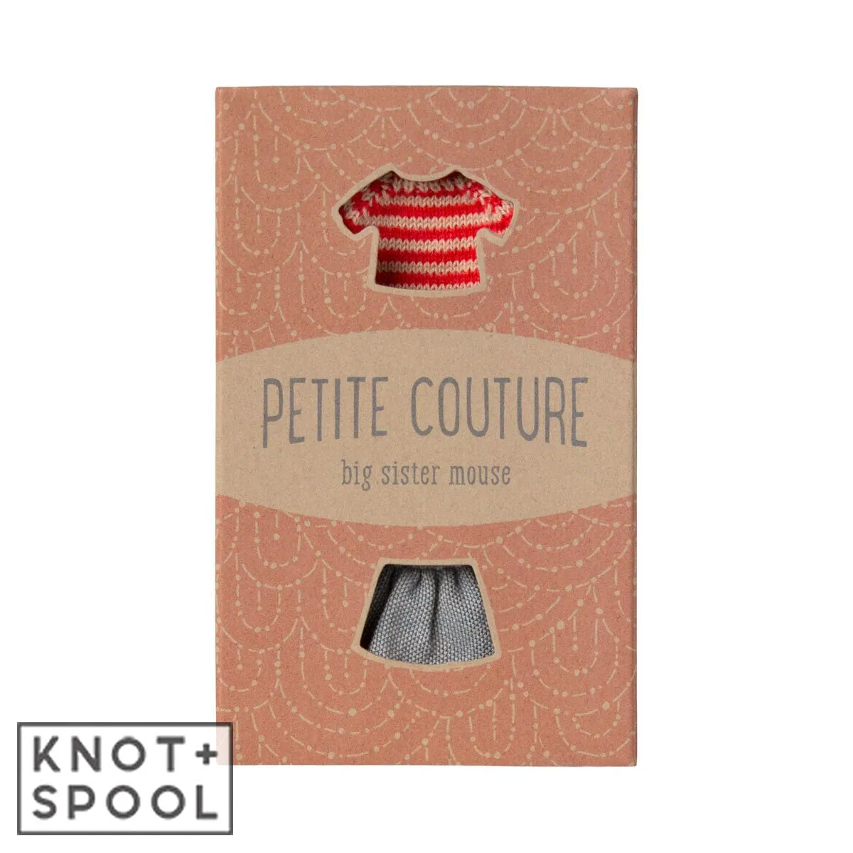 2025 Maileg Big Sister Mouse Knitted Sweater and Skirt