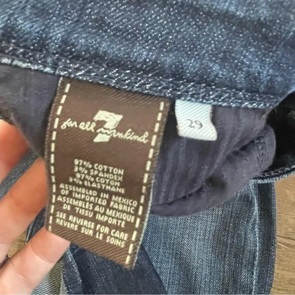 7 for all Mankind Flynt bootcut jeans 29