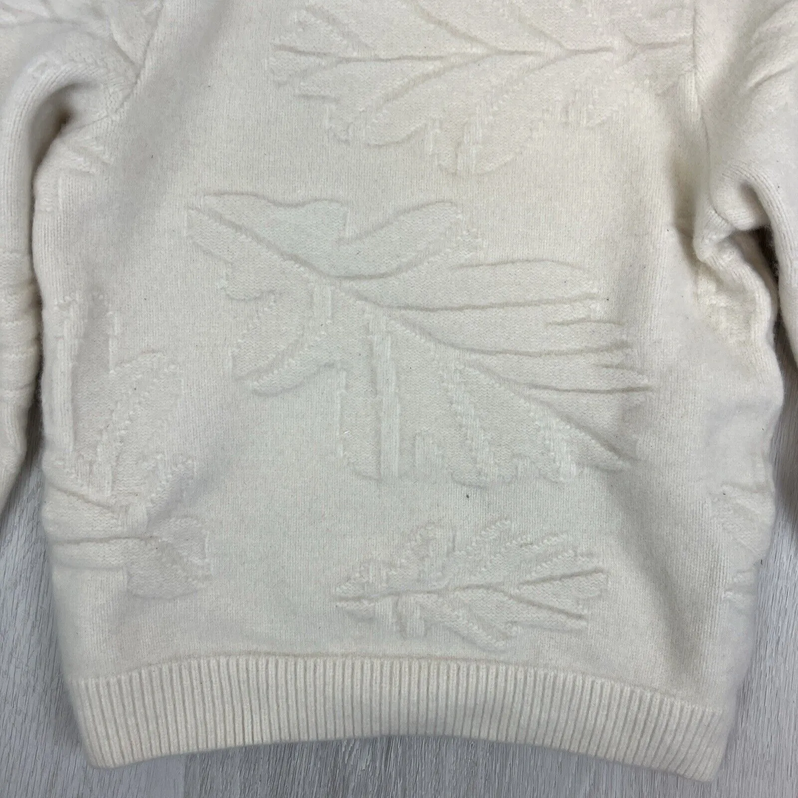 A Kind of Guise Womens Beige Wool Knitted Jumper Sweater Size Medium
