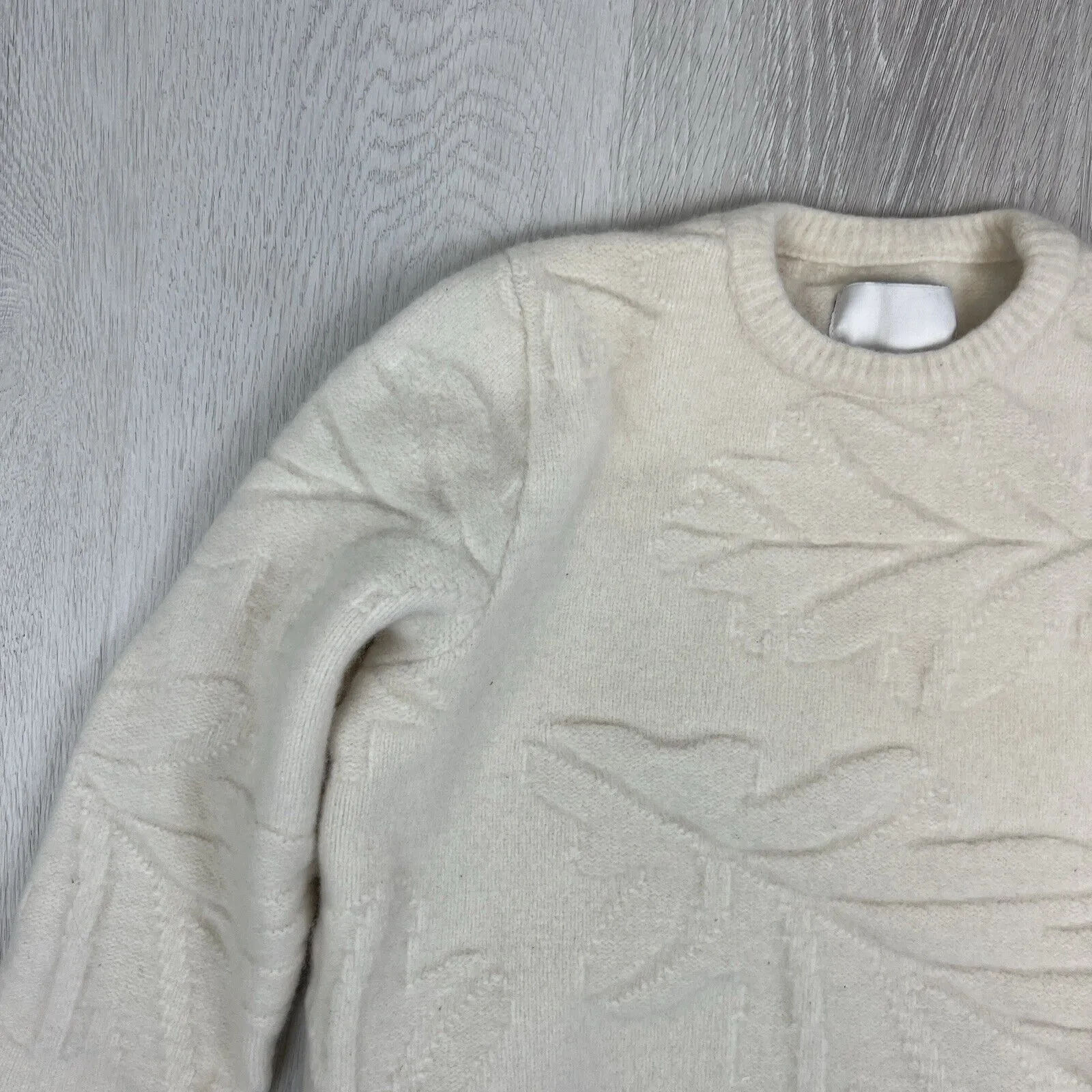 A Kind of Guise Womens Beige Wool Knitted Jumper Sweater Size Medium
