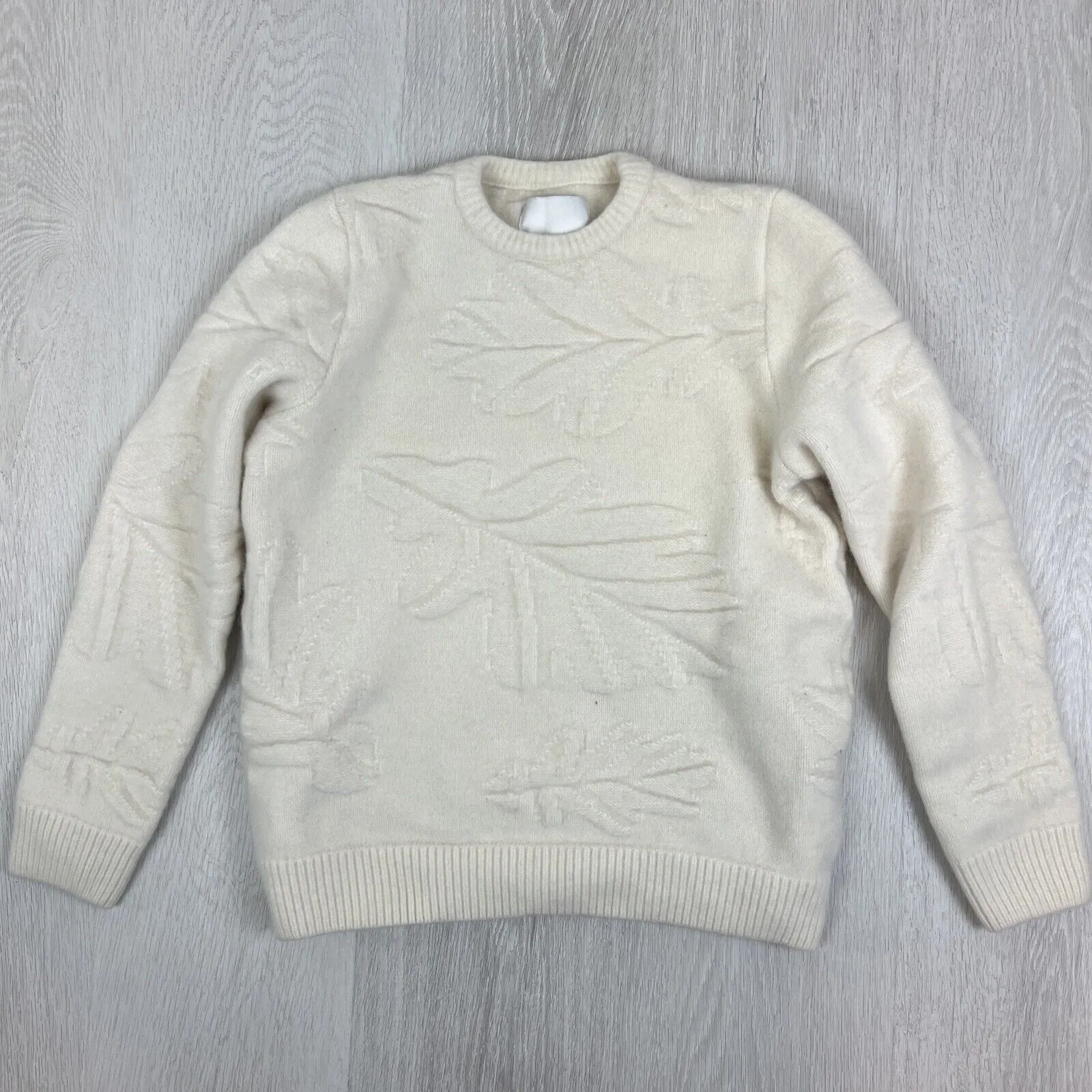A Kind of Guise Womens Beige Wool Knitted Jumper Sweater Size Medium