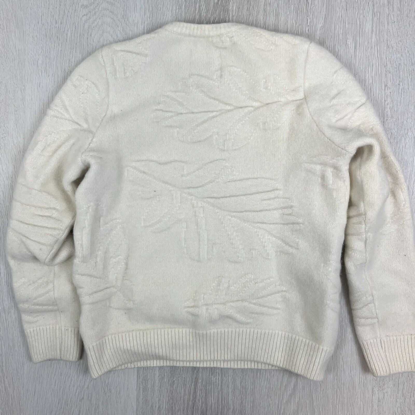 A Kind of Guise Womens Beige Wool Knitted Jumper Sweater Size Medium