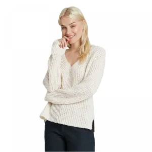 A New Day Women's Symmetrical Rib Knit V-Neck Pullover Sweater