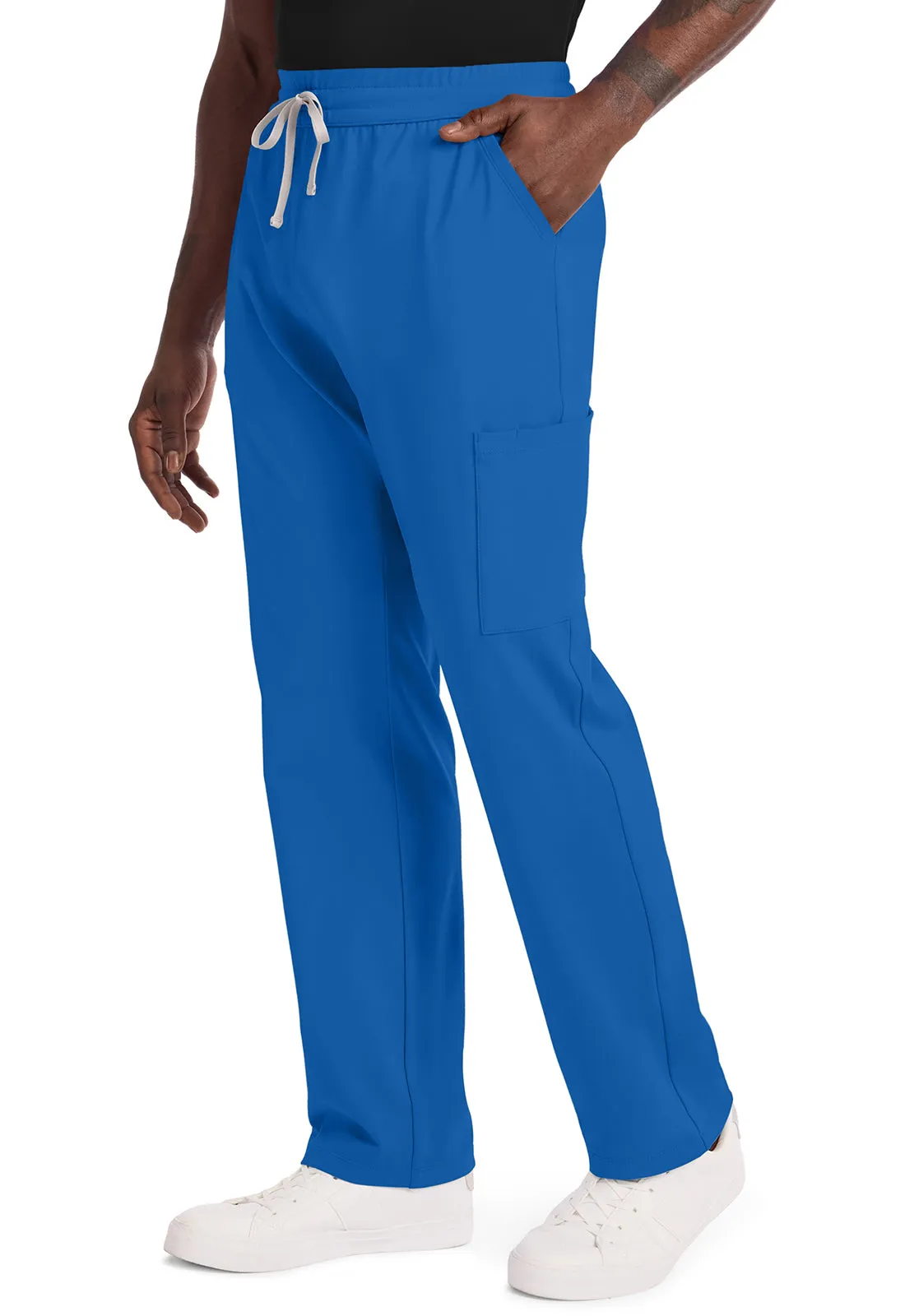 Achieve CK036 Men's 5-Pocket Straight Leg Pants Royal