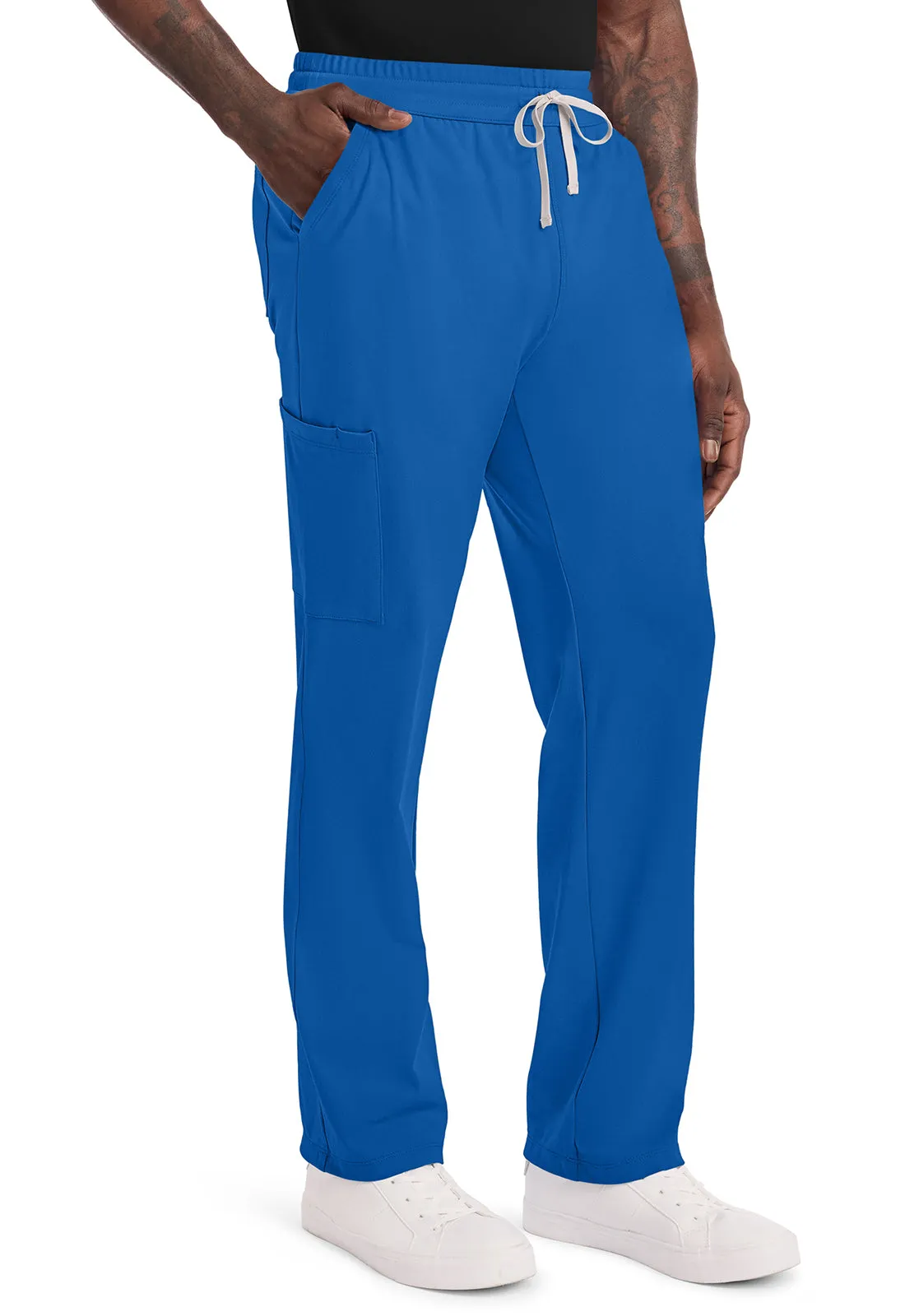 Achieve CK036 Men's 5-Pocket Straight Leg Pants Royal