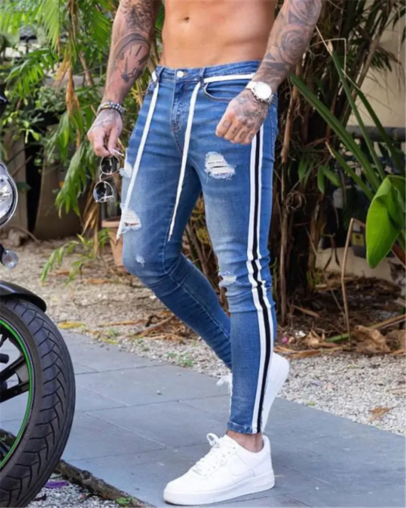 Aero Striped Jeans