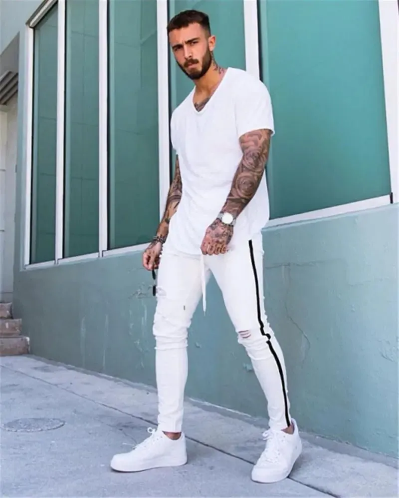 Aero Striped Jeans