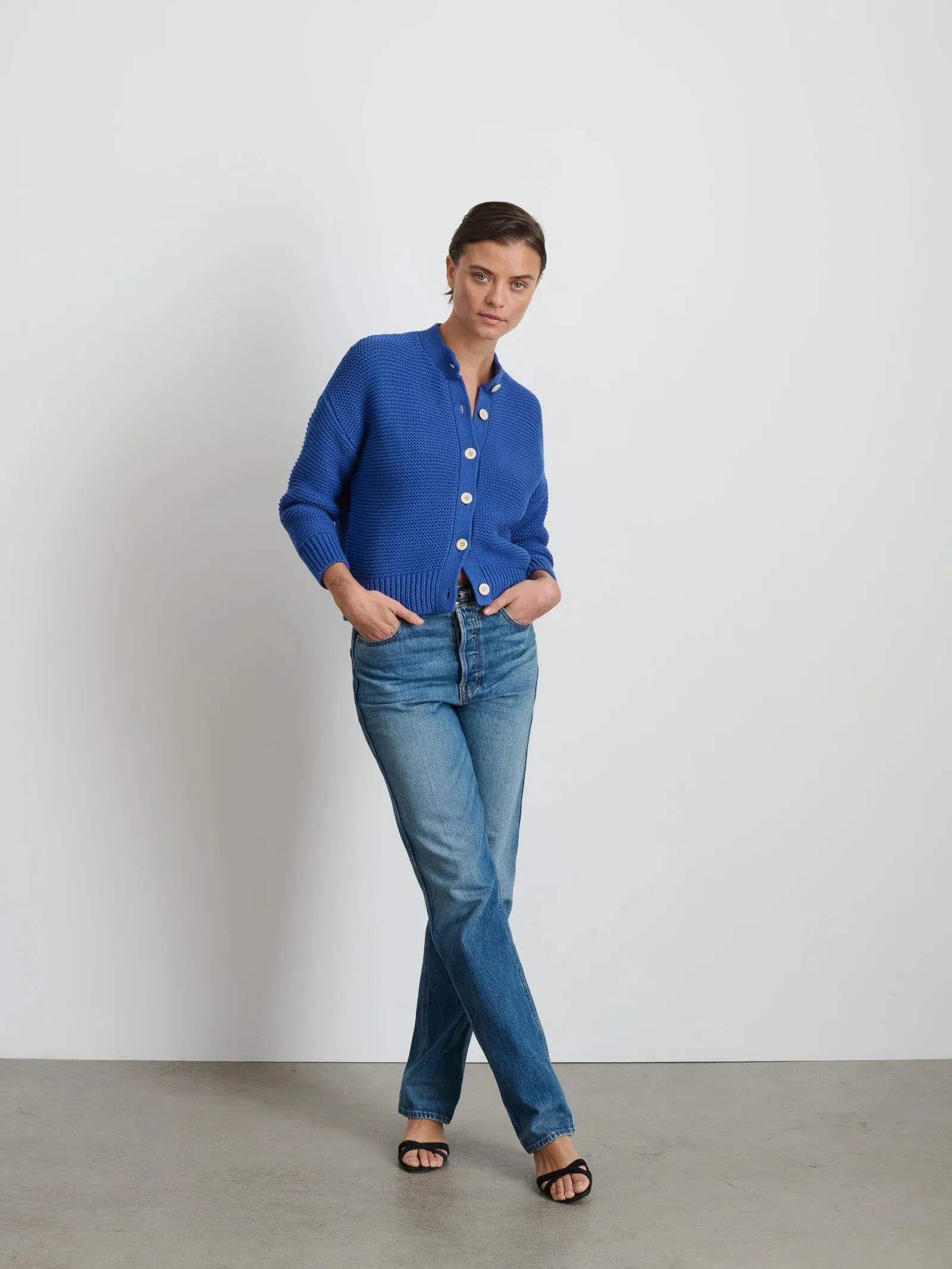 Alex Mill - Nico Cardigan (Cosmic Blue)