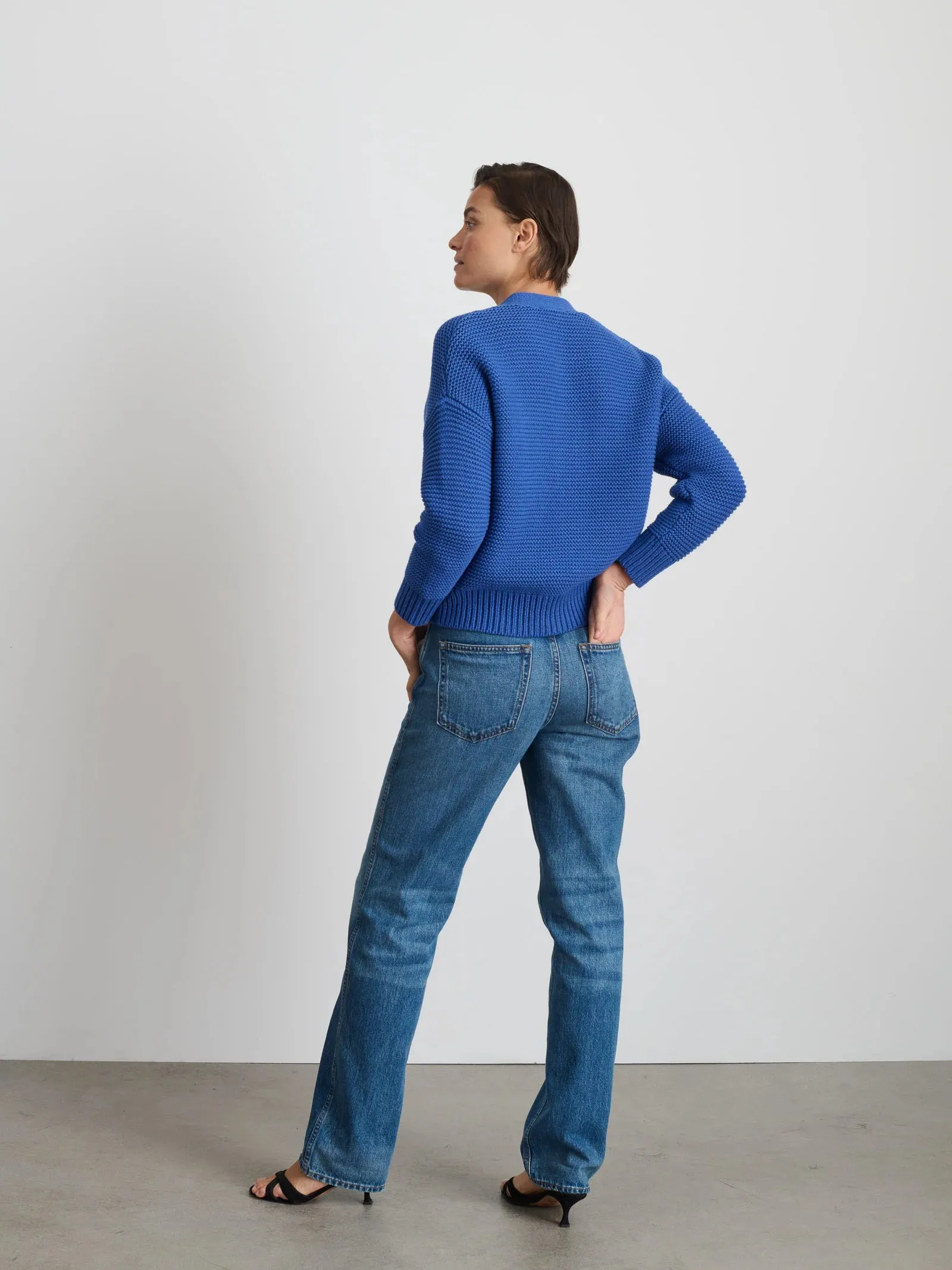 Alex Mill - Nico Cardigan (Cosmic Blue)