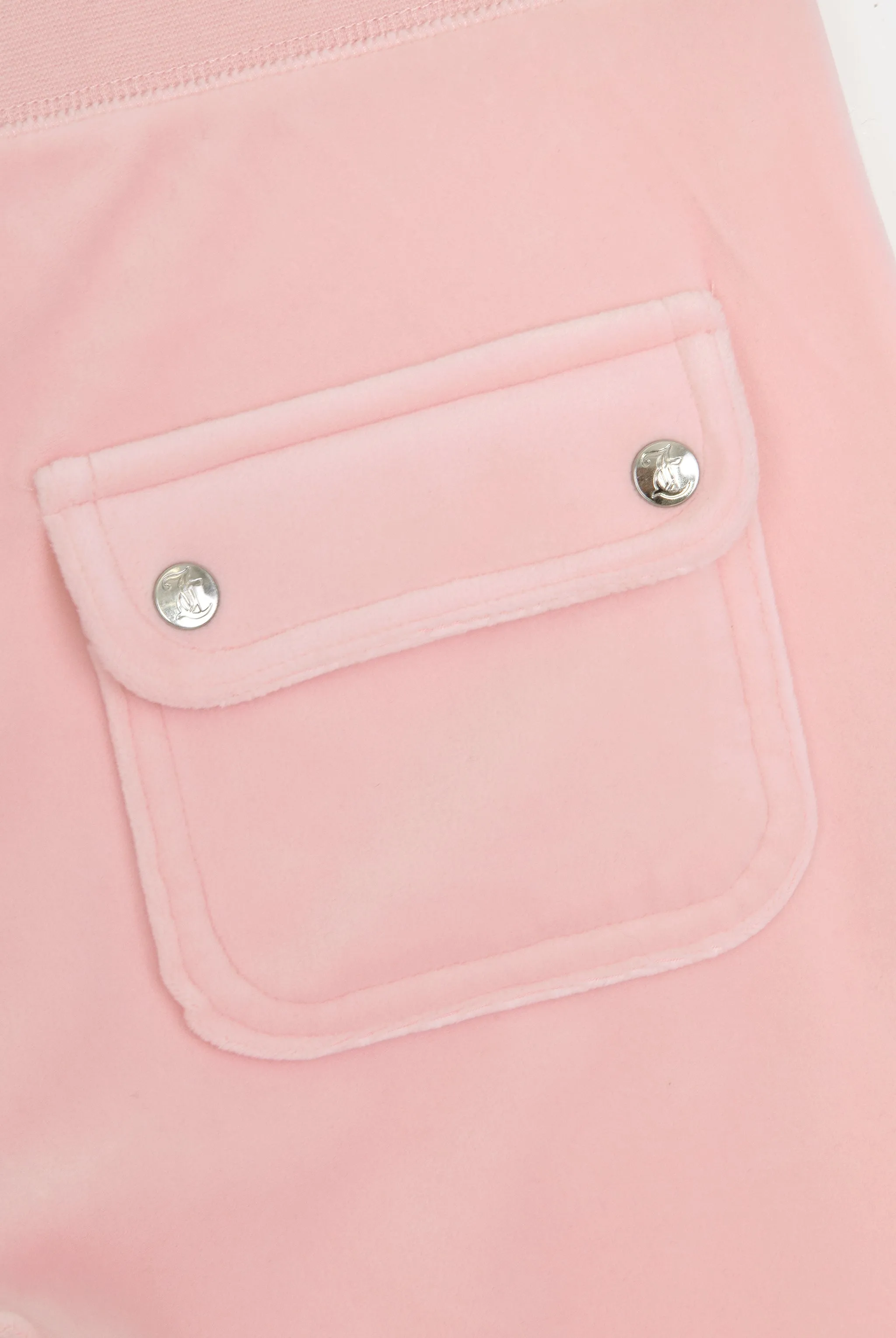 ALMOND BLOSSOM LOW RISE FLARE CLASSIC VELOUR TRACK PANT