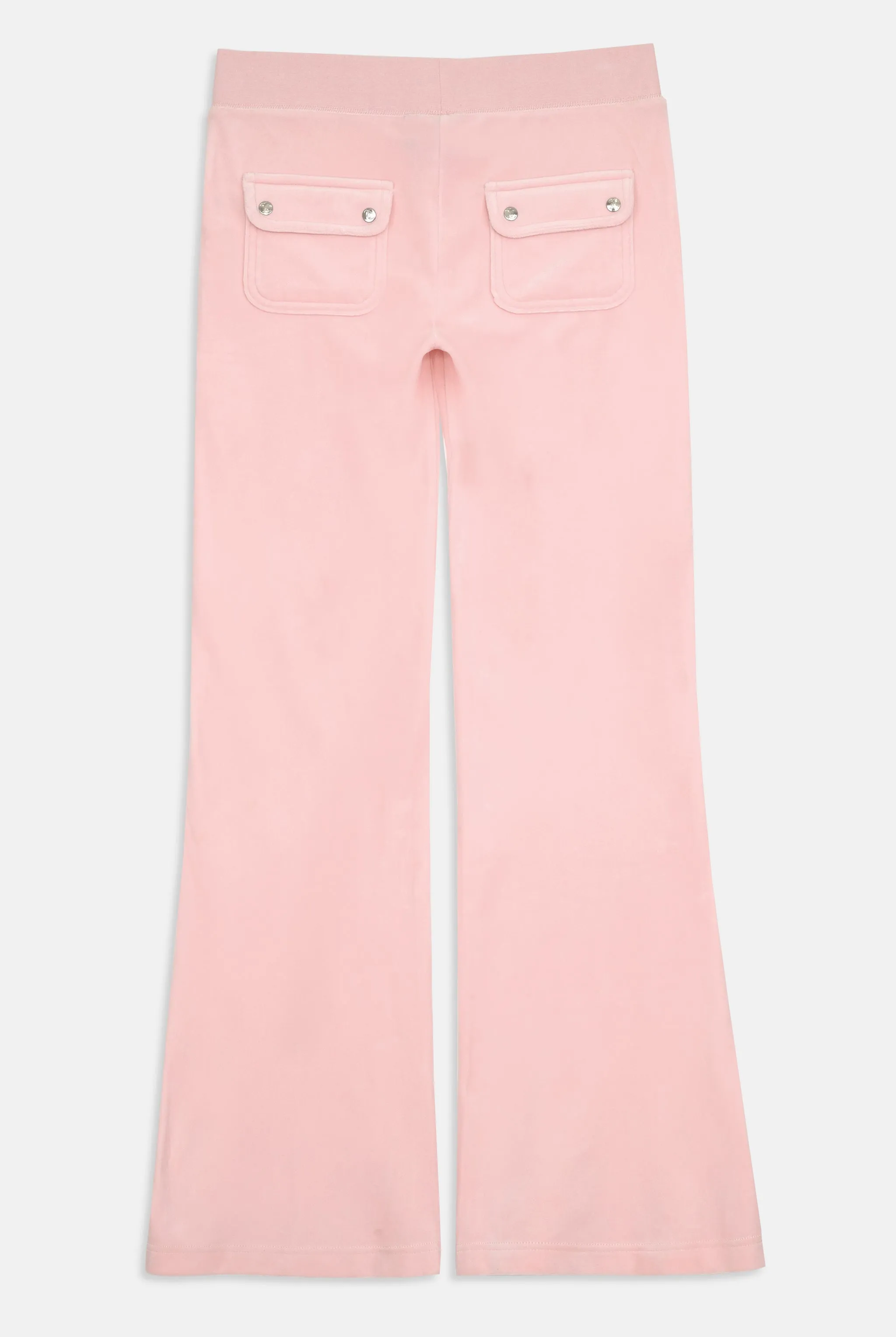 ALMOND BLOSSOM LOW RISE FLARE CLASSIC VELOUR TRACK PANT