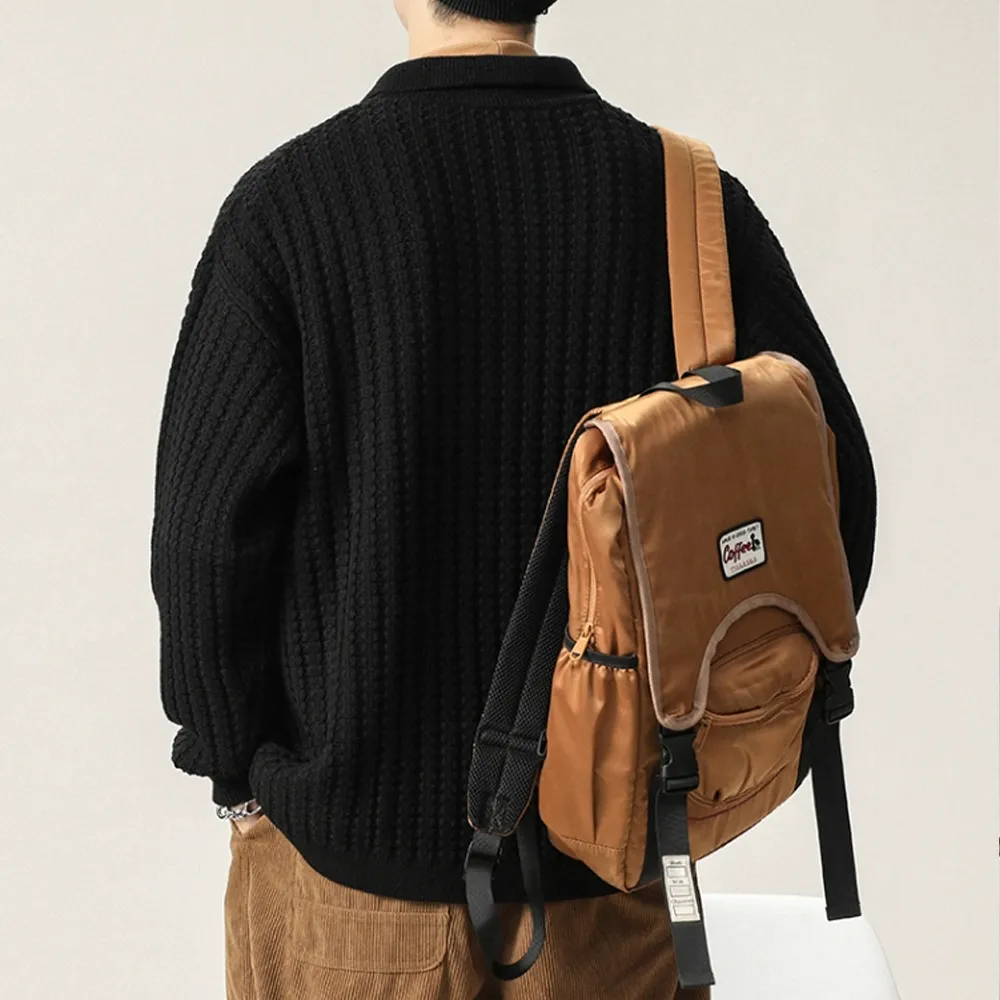 American Workwear Knitted Cardigan Sweater