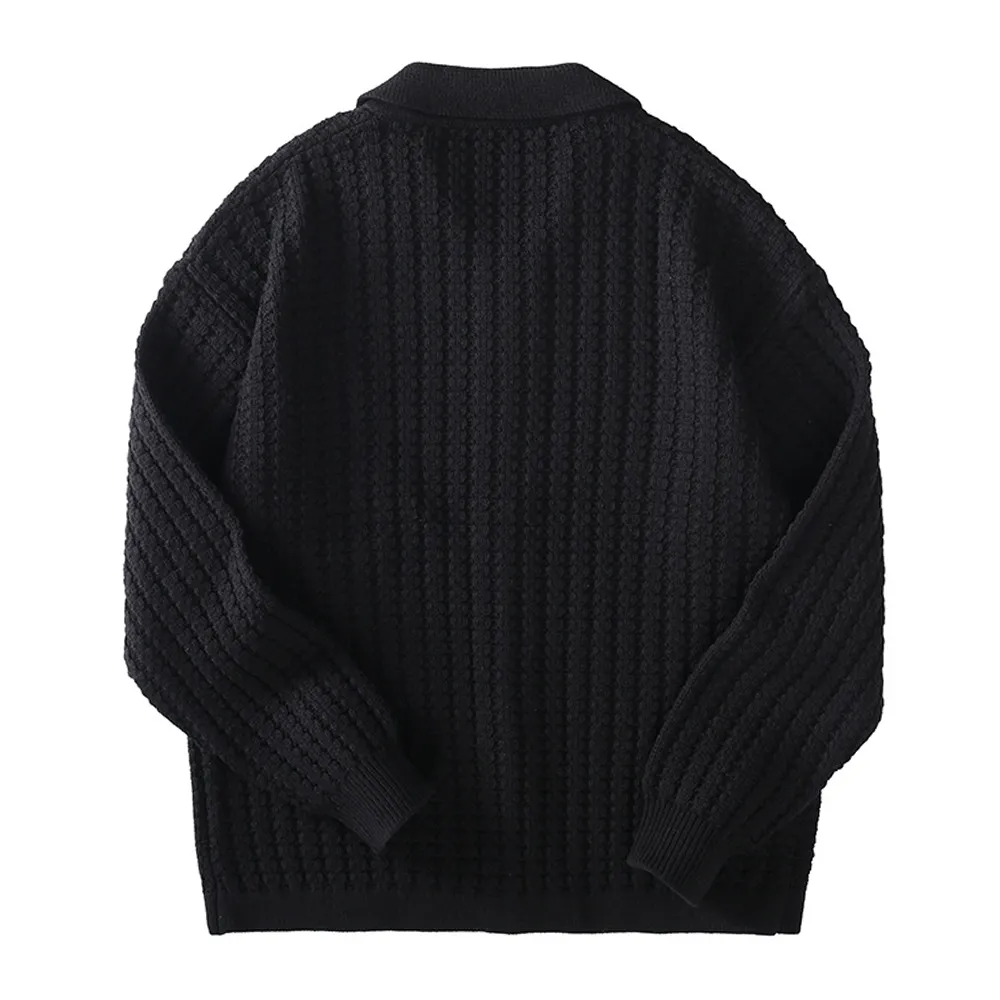 American Workwear Knitted Cardigan Sweater