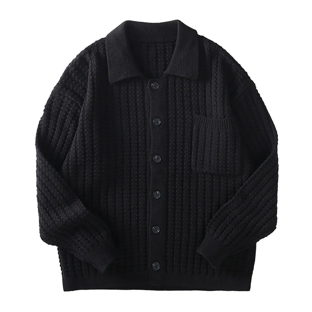 American Workwear Knitted Cardigan Sweater