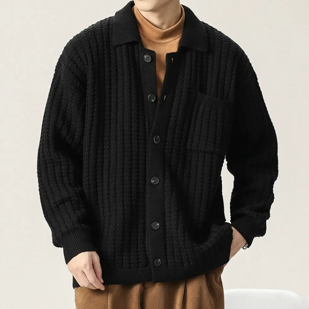 American Workwear Knitted Cardigan Sweater