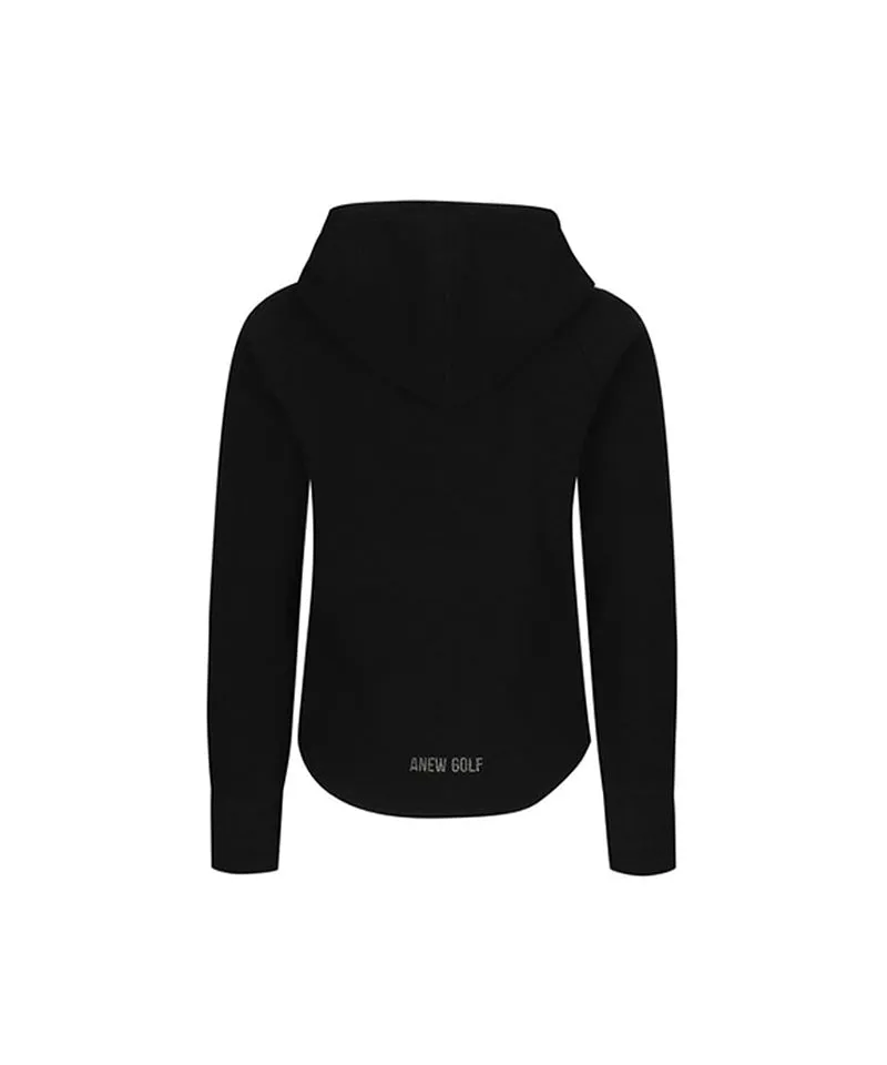 ANEW Golf Women Incision Point Hoodie - Black
