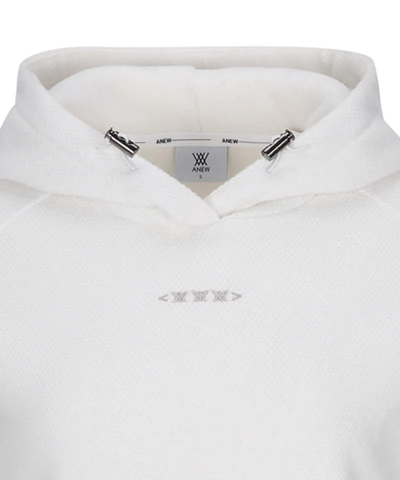 ANEW Golf Women Incision Point Hoodie - Ivory