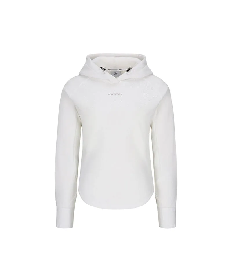 ANEW Golf Women Incision Point Hoodie - Ivory