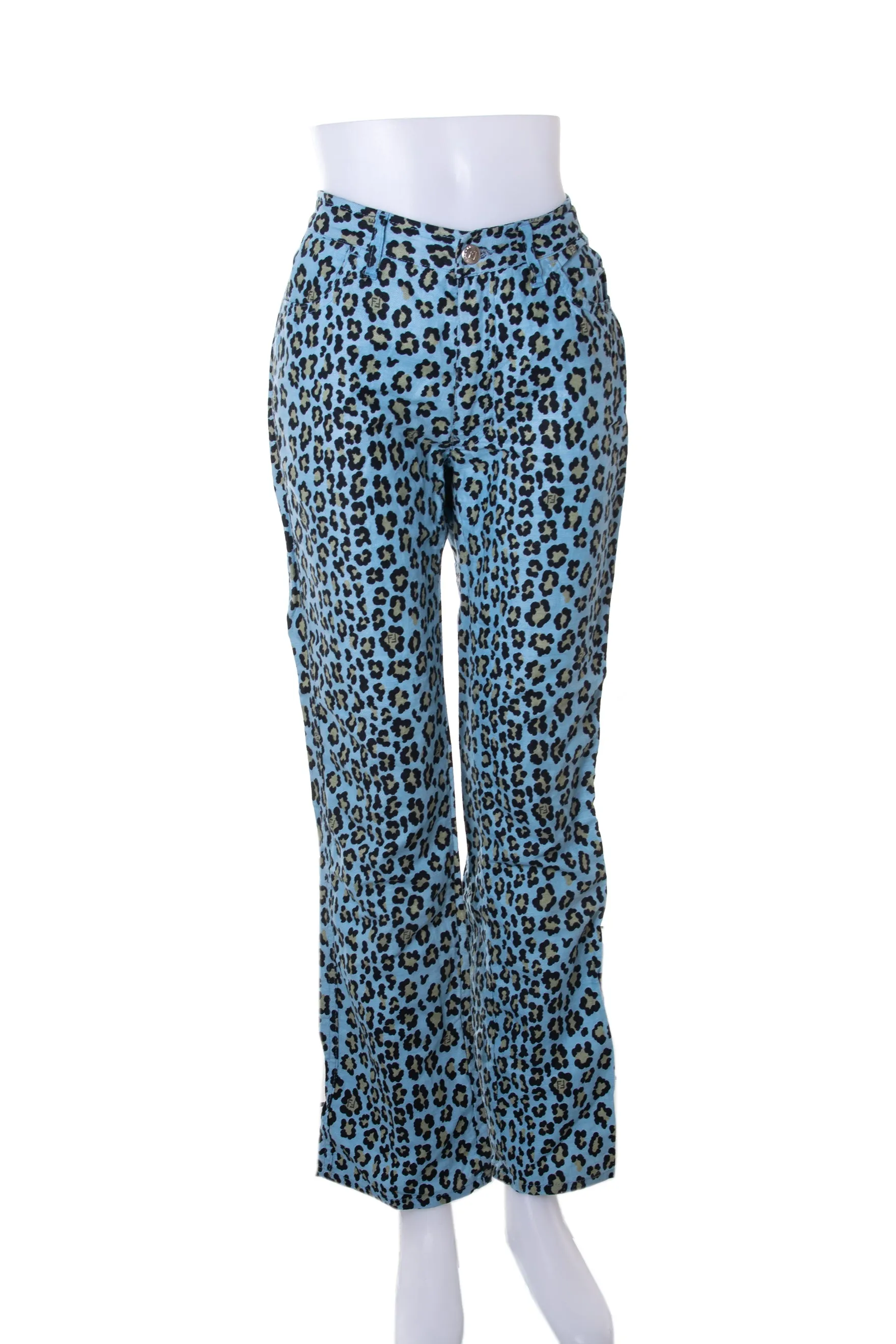 Animal Printed Jeans