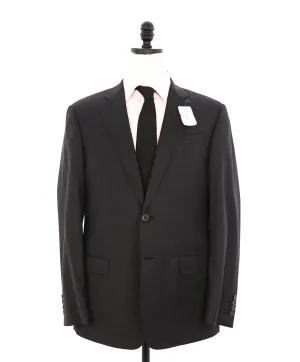 ARMANI COLLEZIONI -  "G Line" Modern Charcoal Gray Notch Lapel Suit - 40R