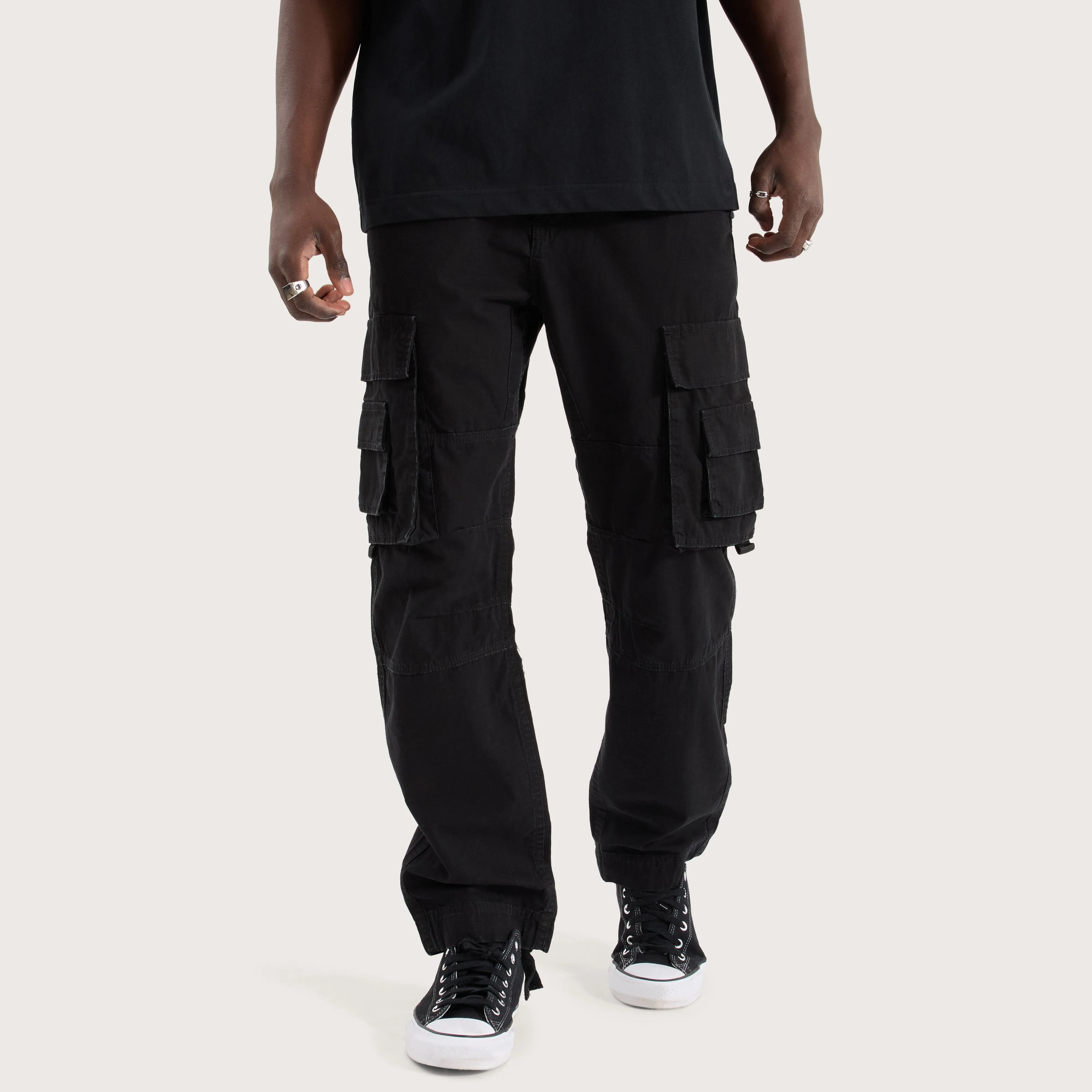 Artillery Ripstop Cargo Pant Black