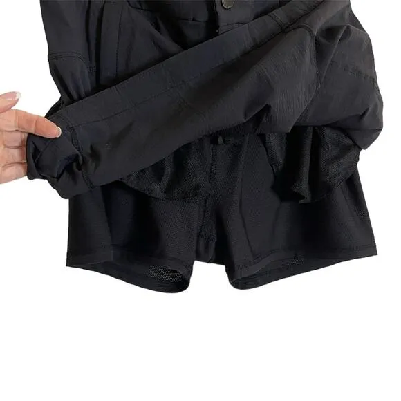 ATHLETA Trekkie Cargo Skort 2.0 Black Size 10