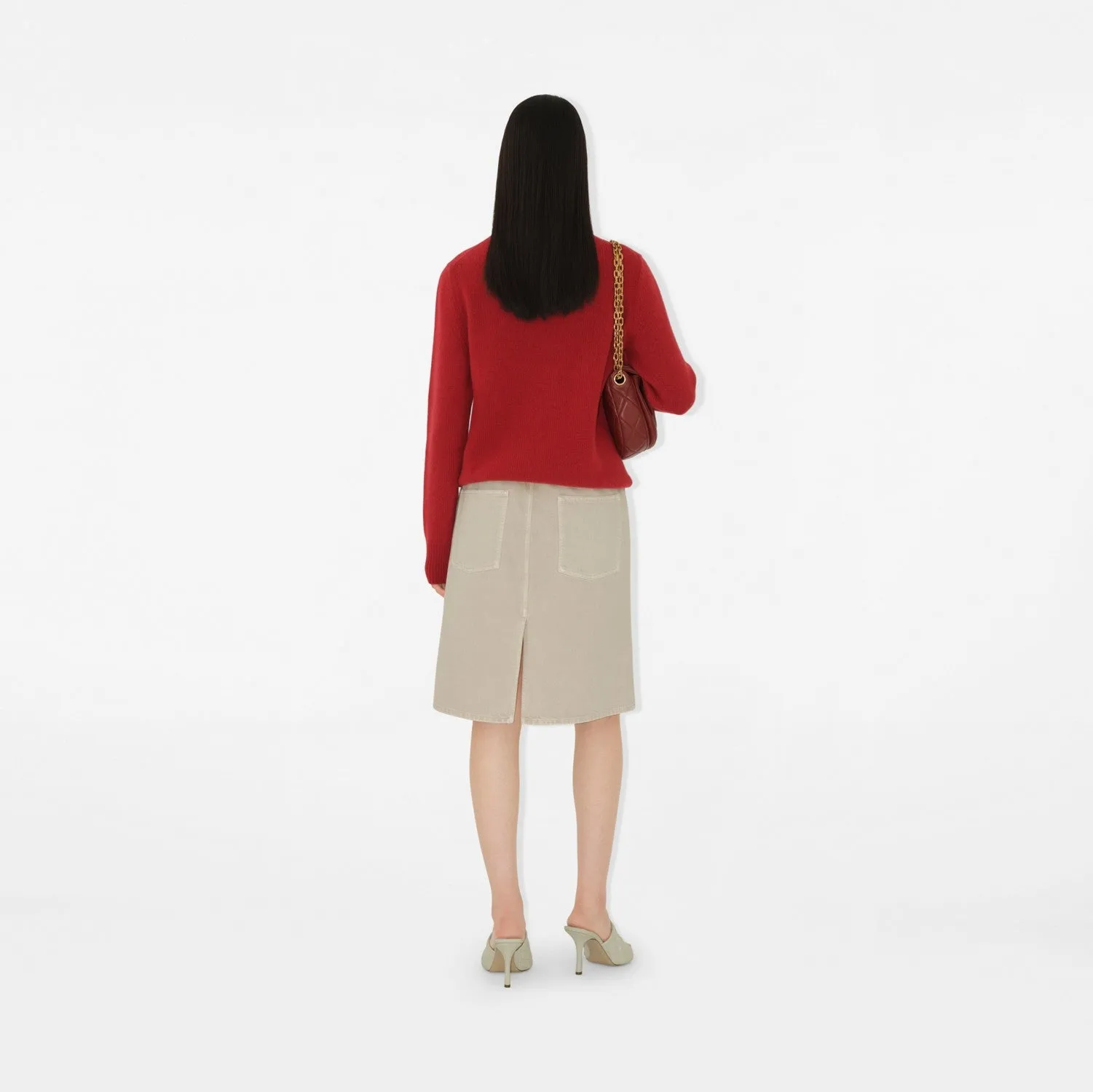 B Snake Wool Cashmere Sweater
