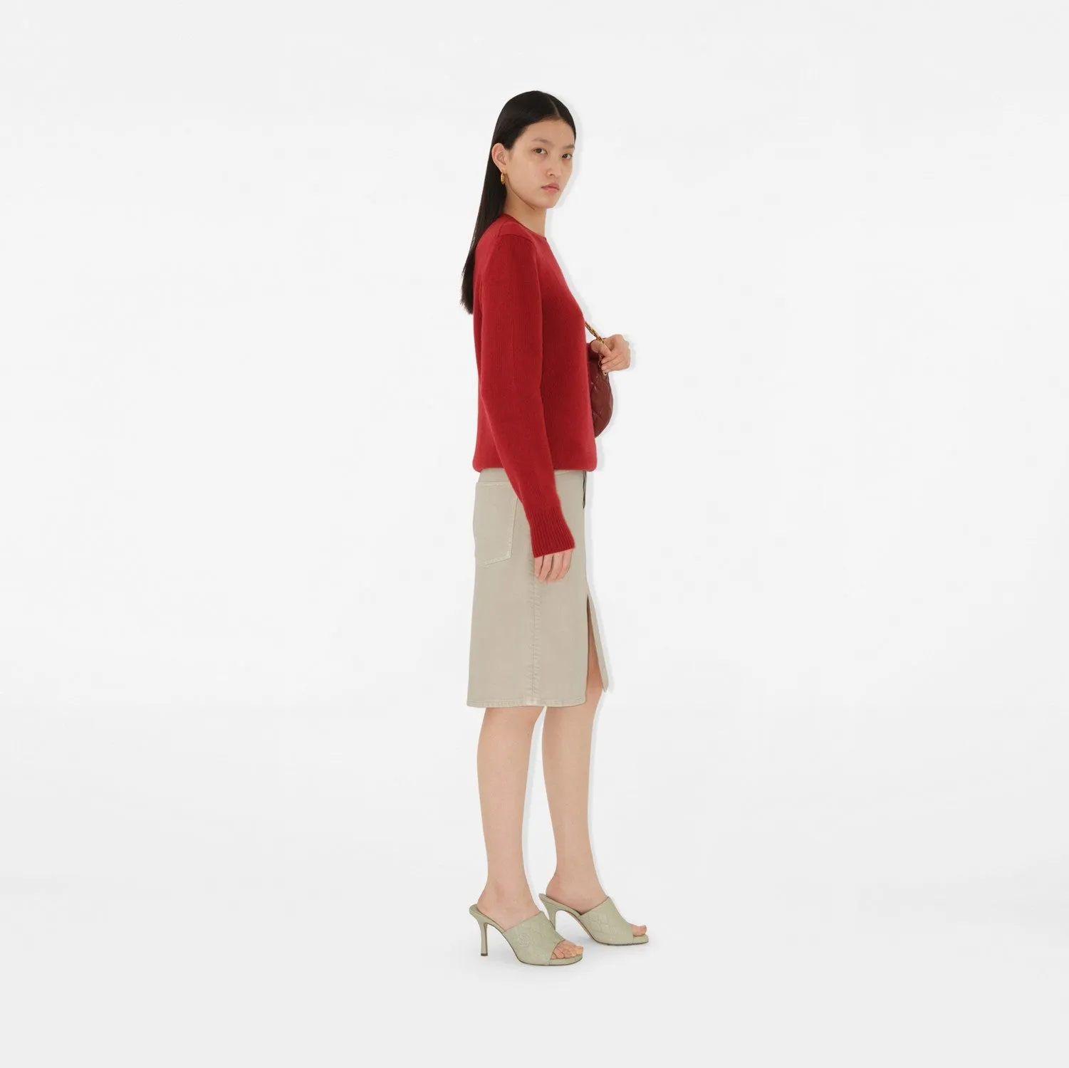B Snake Wool Cashmere Sweater