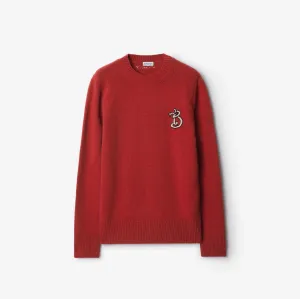 B Snake Wool Cashmere Sweater