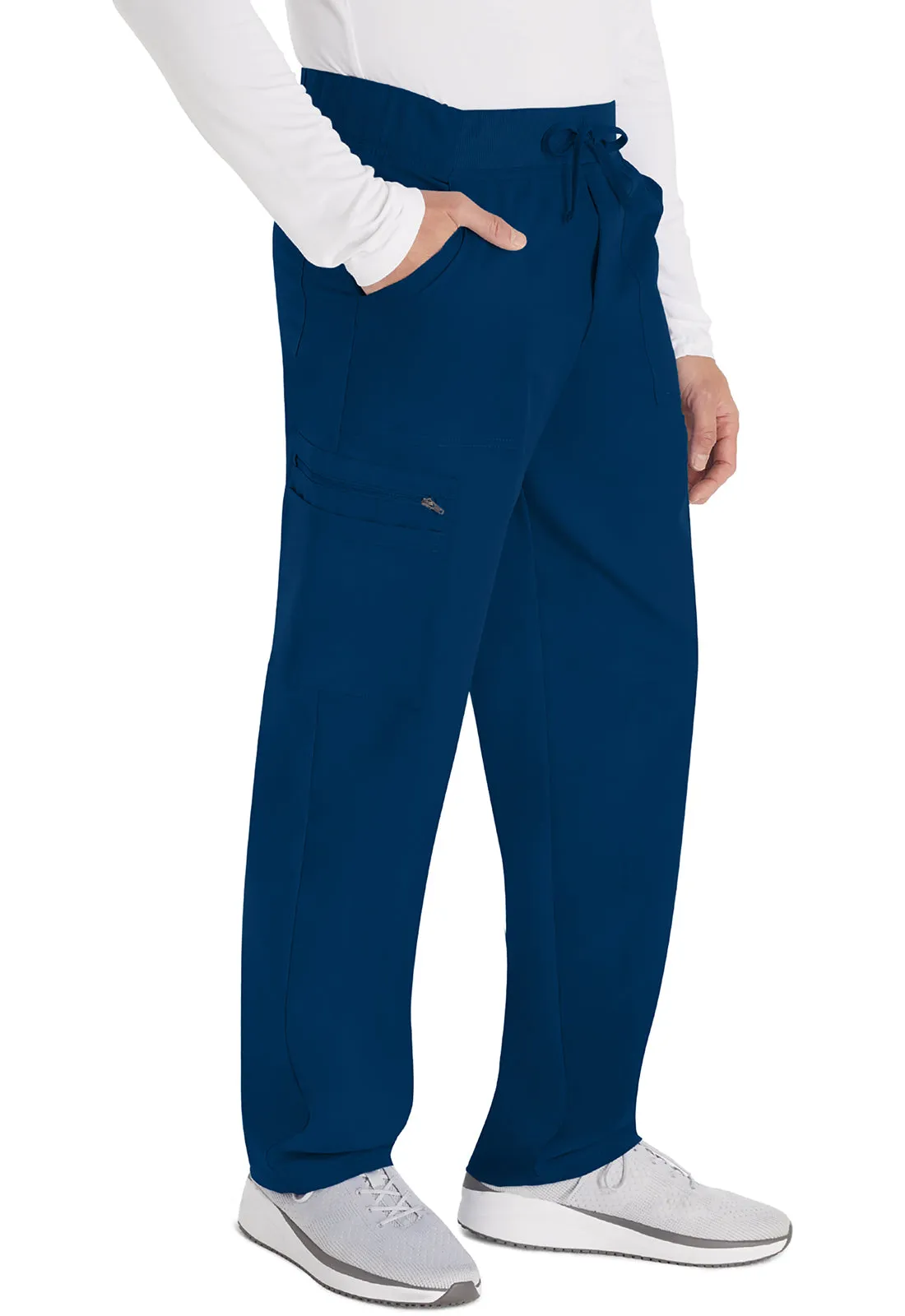 Balance DK270 Men's Mid Rise Zip Fly Straight Leg Pants Navy