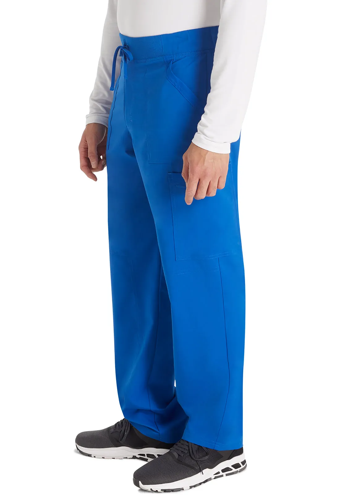 Balance DK270 Men's Mid Rise Zip Fly Straight Leg Pants Royal