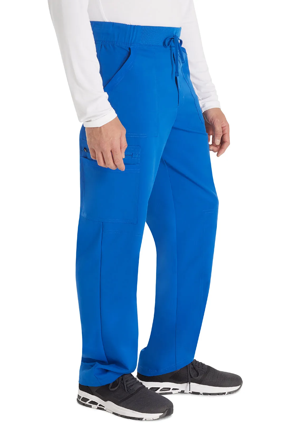Balance DK270 Men's Mid Rise Zip Fly Straight Leg Pants Royal