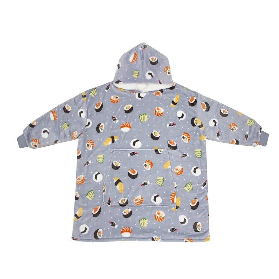 Bambury Blanket Hoodie - Sushi Roll