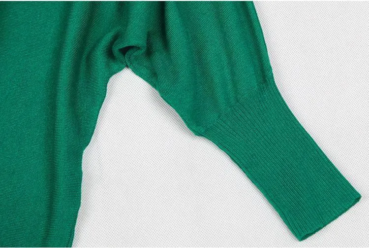 Batwing Knitted Sweater