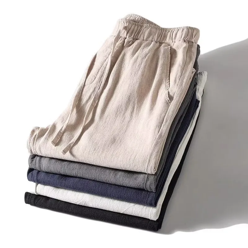 Bellissimo Linen Drawstring Pants