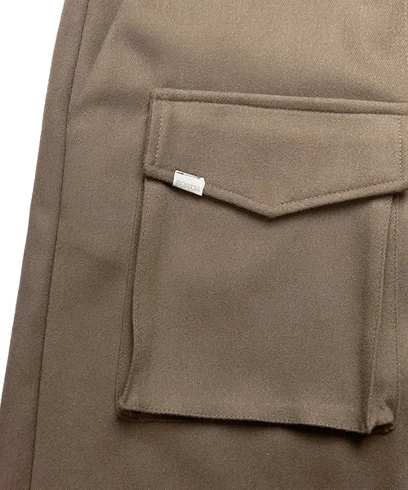 BENECIA 12 Brushed Pocket Shorts 11/8 - Beige