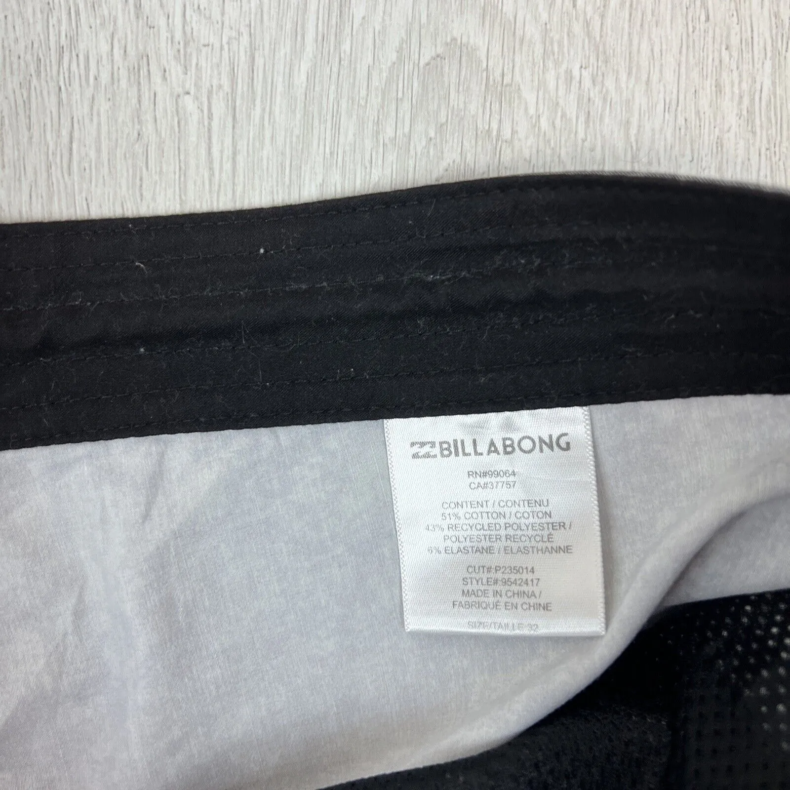 Billabong Garage Collection Mens Board Shorts Swim Shorts Boardies Size 32