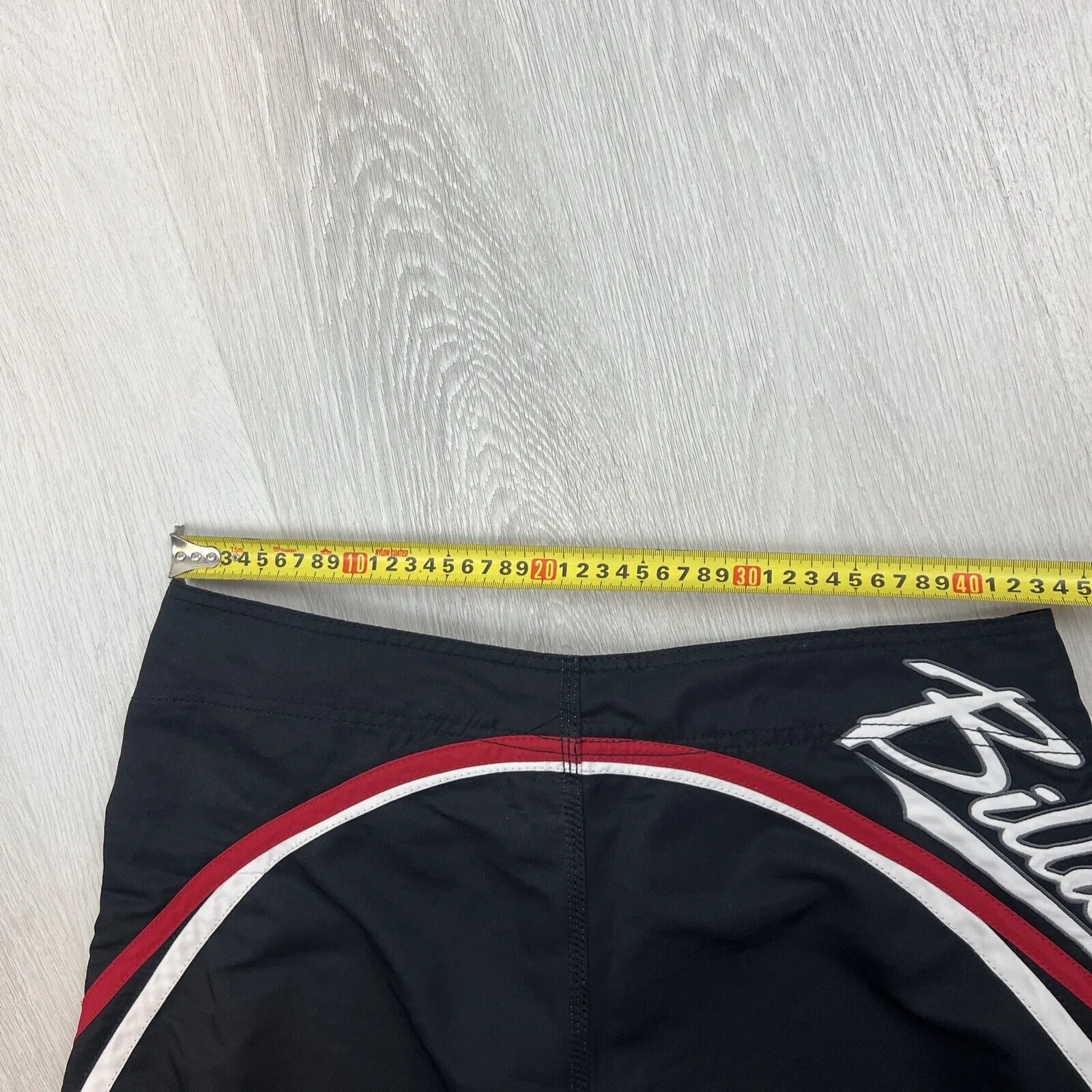 Billabong Mens Black Y2K Long Board Shorts Size 36