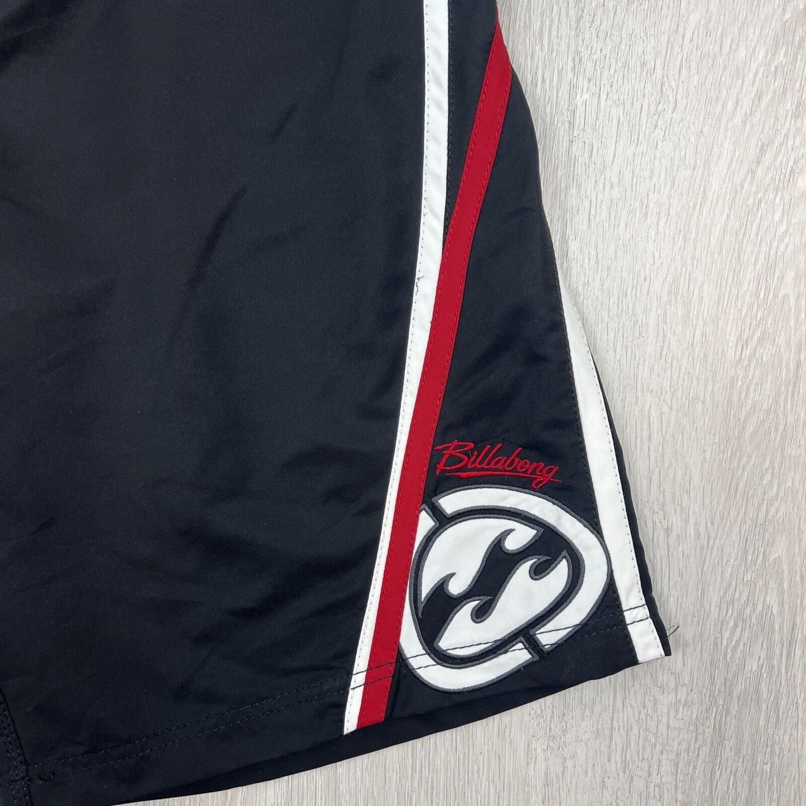 Billabong Mens Black Y2K Long Board Shorts Size 36