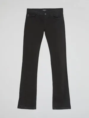 Black Bootcut Jeans