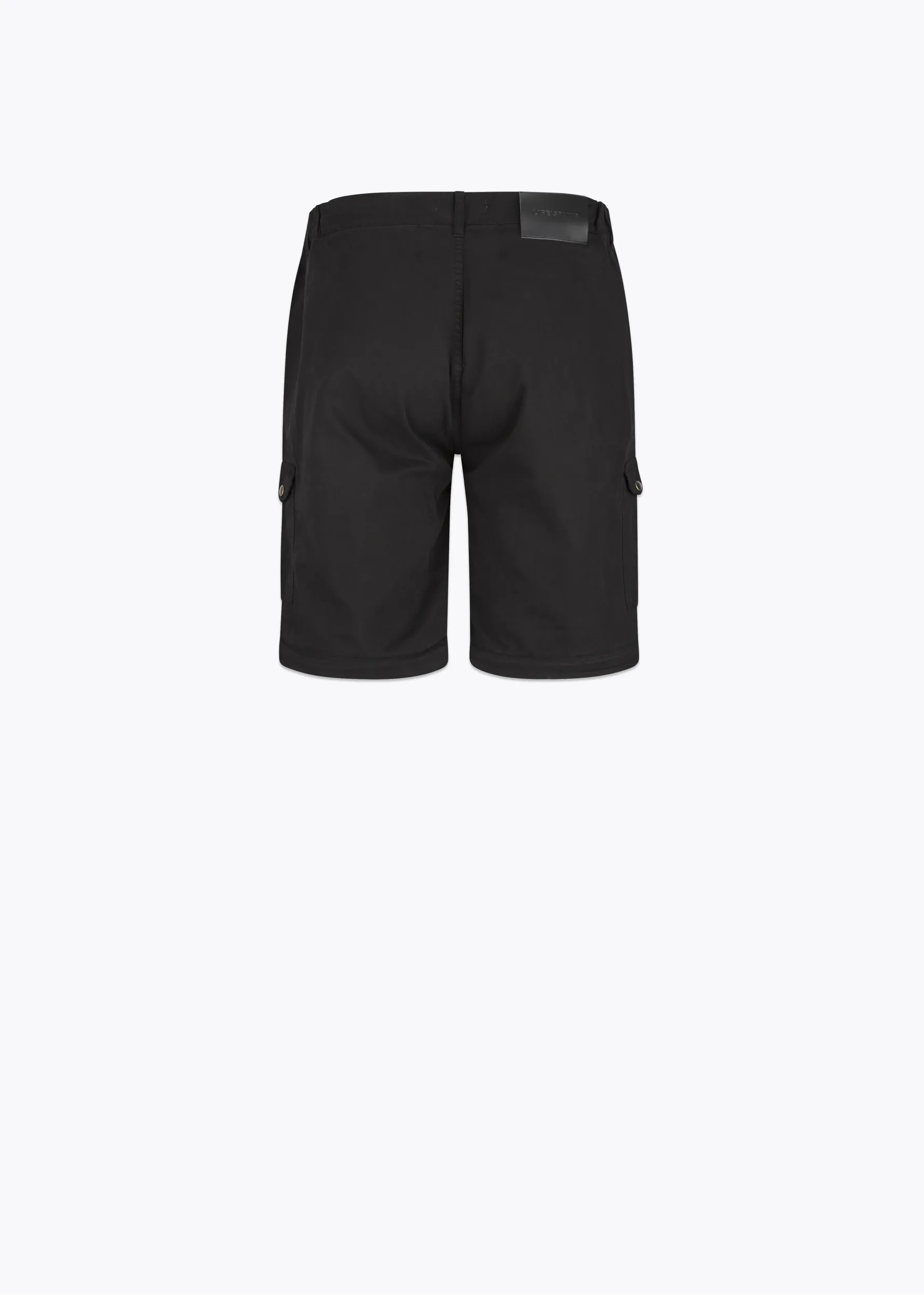 Black cargo trousers/shorts
