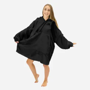 Black Hoogy - Oversized Blanket Hoodie