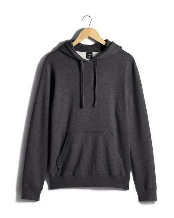 Black Plain hoodie (2) Hoodie for womens both