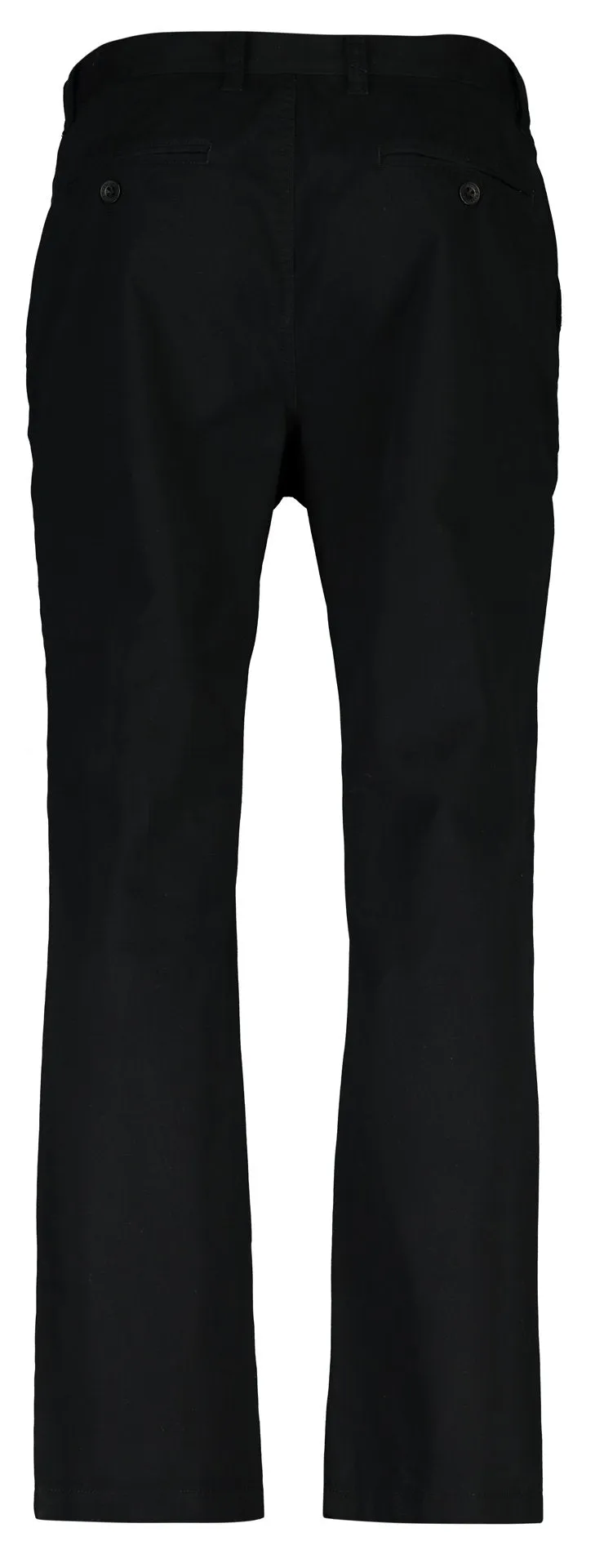 Black Straight Leg Chino Pants
