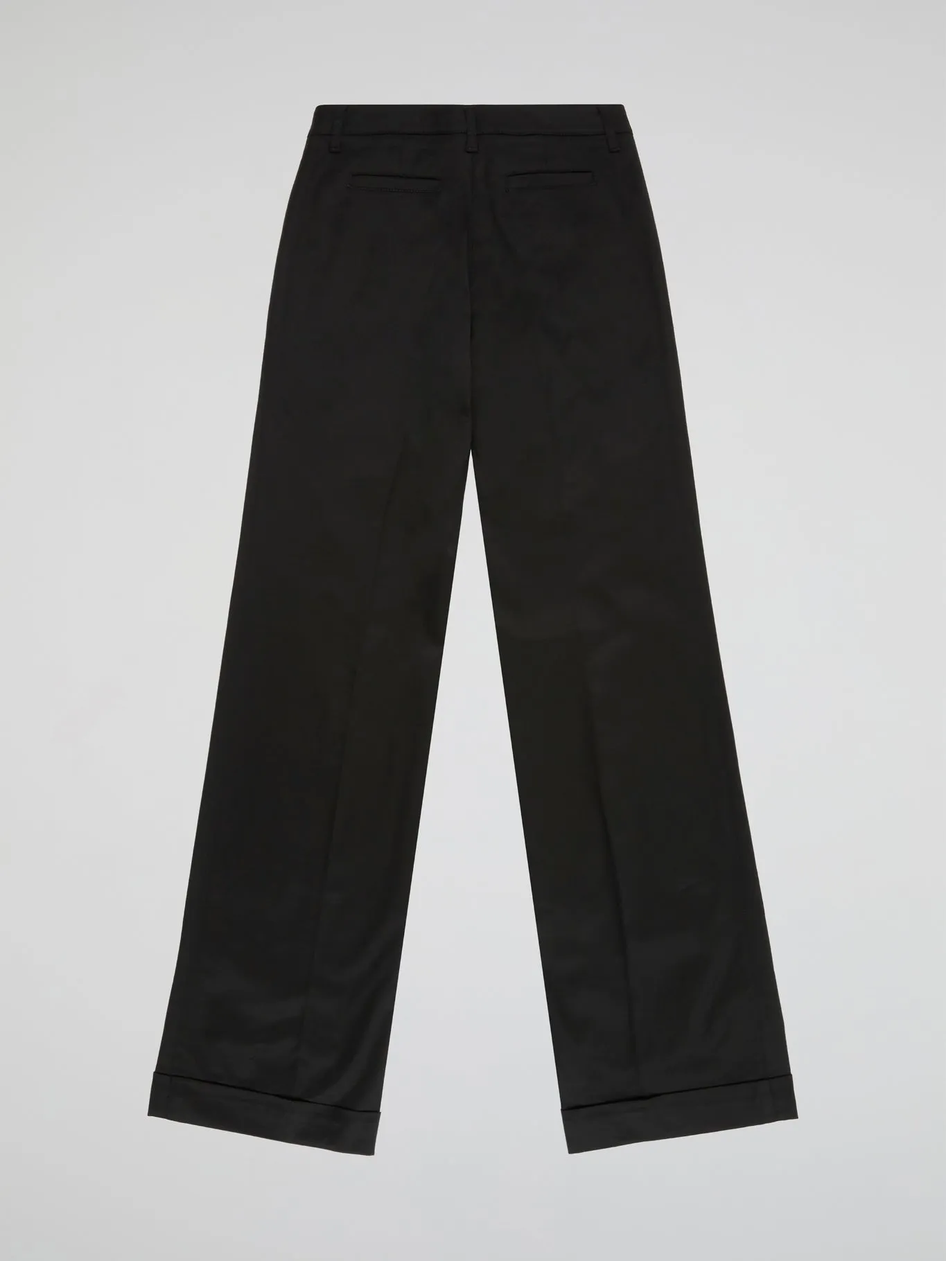 Black Straight Leg Trousers