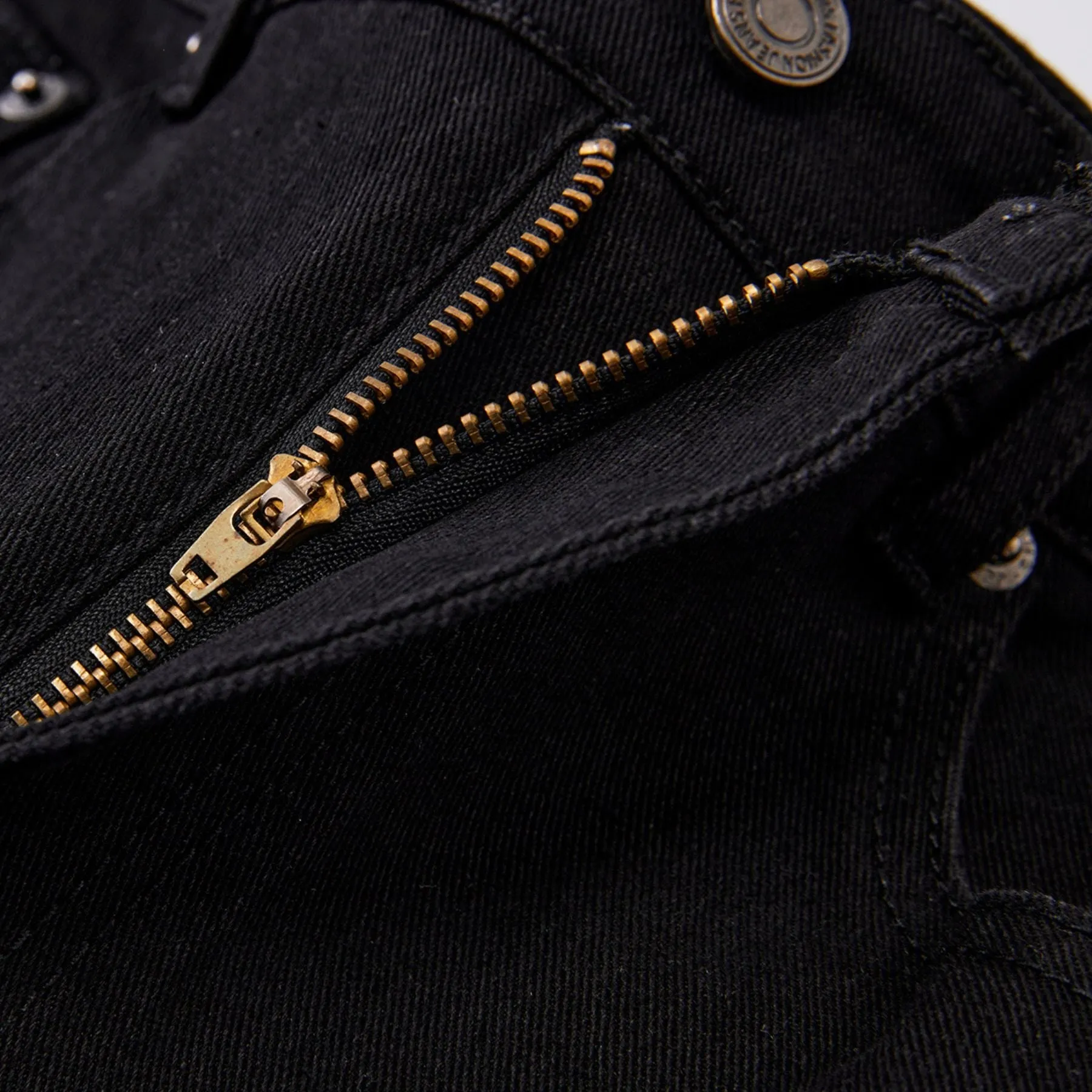 Black Stretch Bootcut Jeans