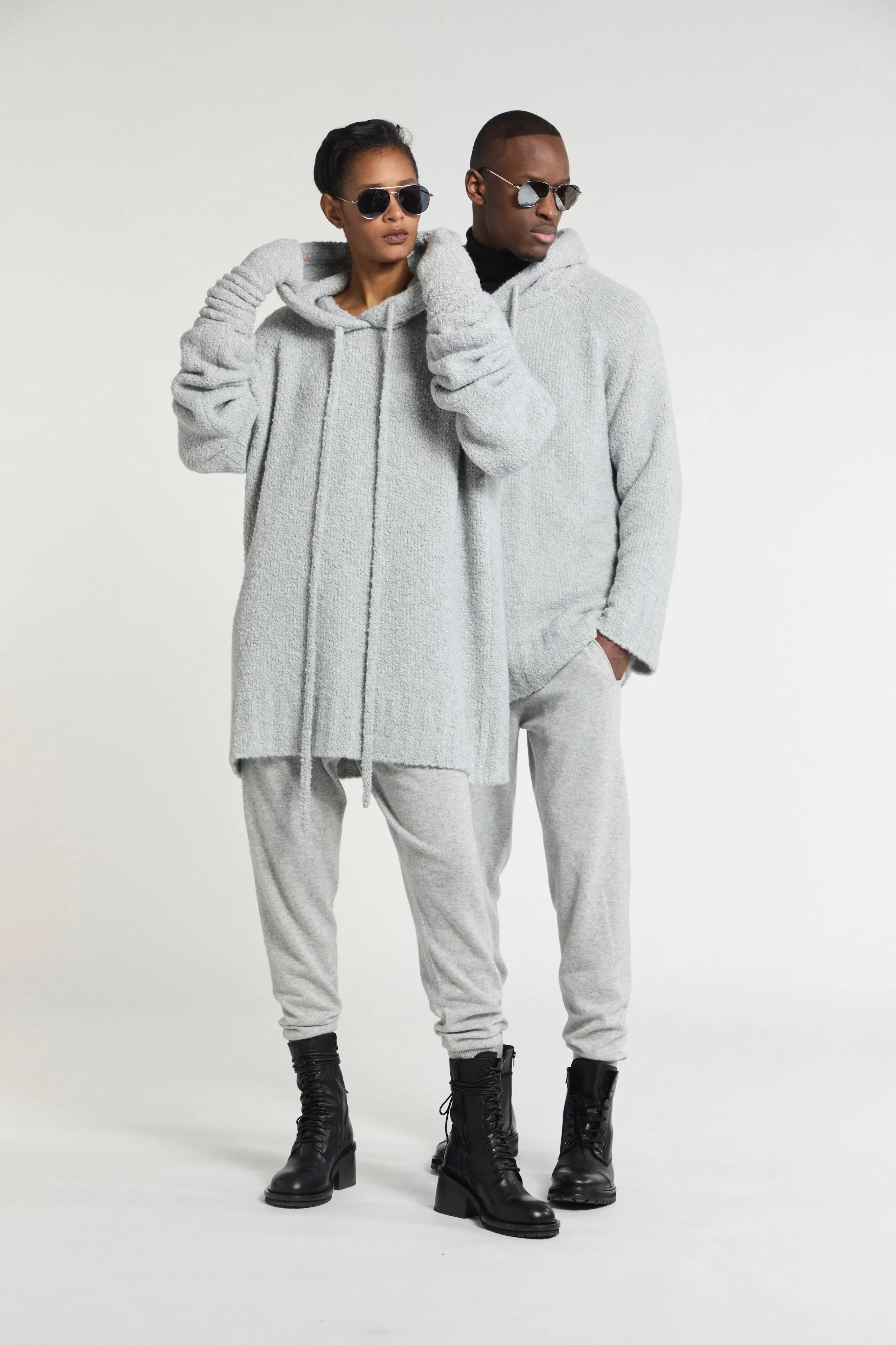 Bonnie Young Cashmere Boucle Hoodie